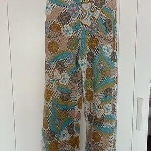 Crochet Free people pants